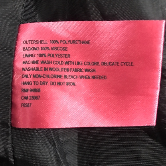 Faux Leather Jacket - Picture 5 of 5